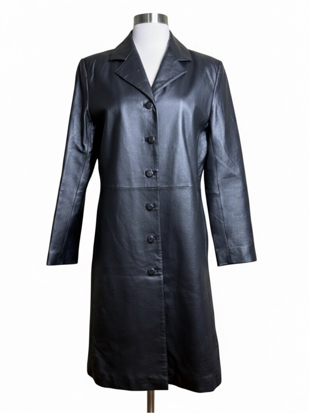 Clio Women's Black Leather Jacket